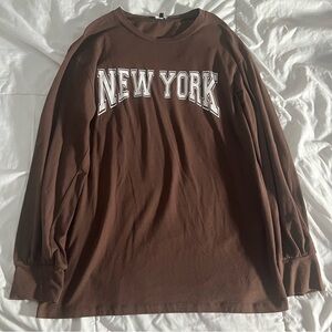 New York long sleeve shirt